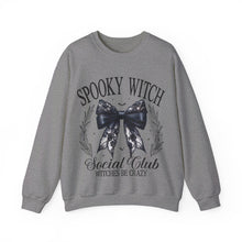 Load image into Gallery viewer, Spooky Witch Club Crewneck Sweatshirt
