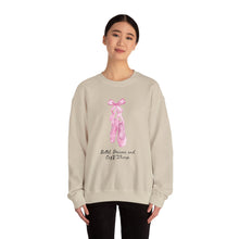 Load image into Gallery viewer, Ballet Dreams and Cozy Things Crewneck Sweatshirt
