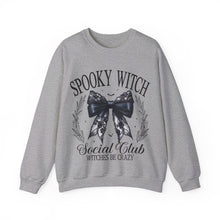 Load image into Gallery viewer, Spooky Witch Club Crewneck Sweatshirt
