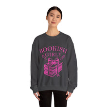 Load image into Gallery viewer, Bookish Girly Crewneck Sweatshirt
