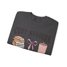 Load image into Gallery viewer, Cozy Readers Bookish Club Crewneck Sweatshirt
