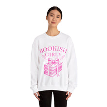 Load image into Gallery viewer, Bookish Girly Crewneck Sweatshirt
