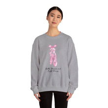 Load image into Gallery viewer, Ballet Dreams and Cozy Things Crewneck Sweatshirt
