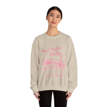 Load image into Gallery viewer, Ice Coffee Girly Crewneck Sweatshirt
