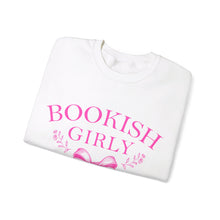 Load image into Gallery viewer, Bookish Girly Crewneck Sweatshirt
