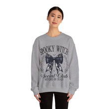 Load image into Gallery viewer, Spooky Witch Club Crewneck Sweatshirt
