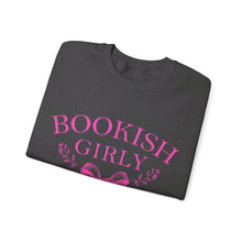 Load image into Gallery viewer, Bookish Girly Crewneck Sweatshirt
