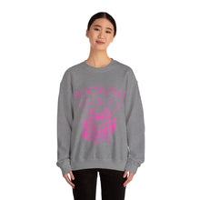 Load image into Gallery viewer, Bookish Girly Crewneck Sweatshirt
