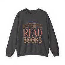 Load image into Gallery viewer, Hot Girls Read Books Crewneck Sweatshirt
