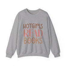 Load image into Gallery viewer, Hot Girls Read Books Crewneck Sweatshirt
