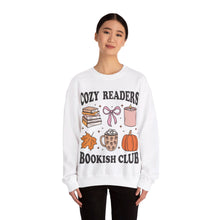 Load image into Gallery viewer, Cozy Readers Bookish Club Crewneck Sweatshirt
