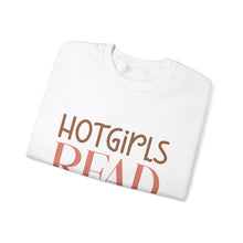 Load image into Gallery viewer, Hot Girls Read Books Crewneck Sweatshirt
