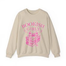 Load image into Gallery viewer, Bookish Girly Crewneck Sweatshirt
