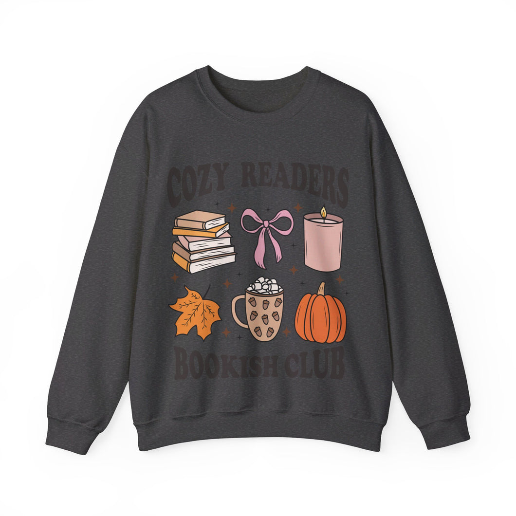 Cozy Readers Bookish Club Crewneck Sweatshirt