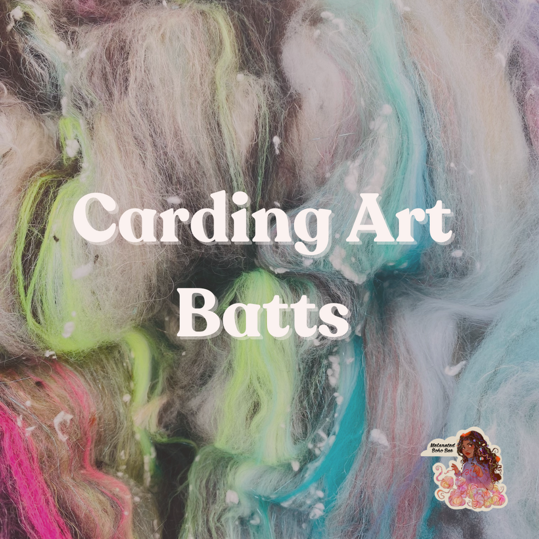 Carding Art Batts: From A to Z