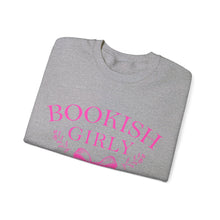 Load image into Gallery viewer, Bookish Girly Crewneck Sweatshirt
