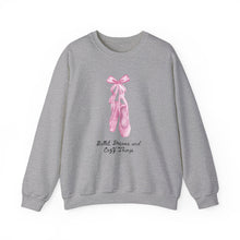 Load image into Gallery viewer, Ballet Dreams and Cozy Things Crewneck Sweatshirt
