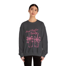 Load image into Gallery viewer, Ice Coffee Girly Crewneck Sweatshirt
