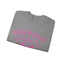 Load image into Gallery viewer, Bookish Girly Crewneck Sweatshirt
