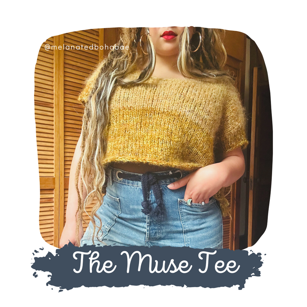 The Muse Tee Knitting Pattern