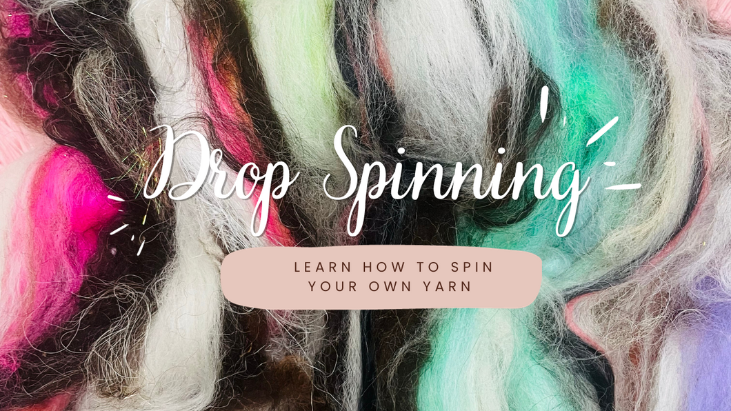 Learn to spin on the drop spindle!